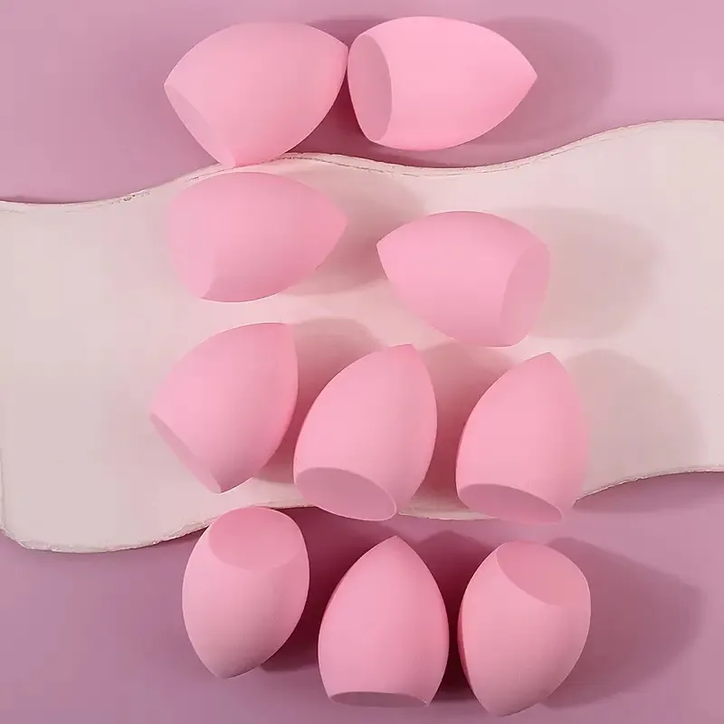 Hydrophilic Non-Latex Droplet Beauty Sponge, Skin-Friendly, Dry/Wet Dual-Use for Makeup