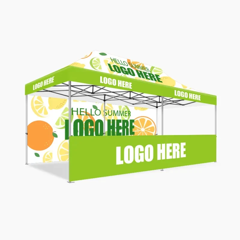 New Arrival Custom Trade Show Tent 3x3 folding awnings Waterproof Printed Outdoor Folding Pop up Canopy Tent