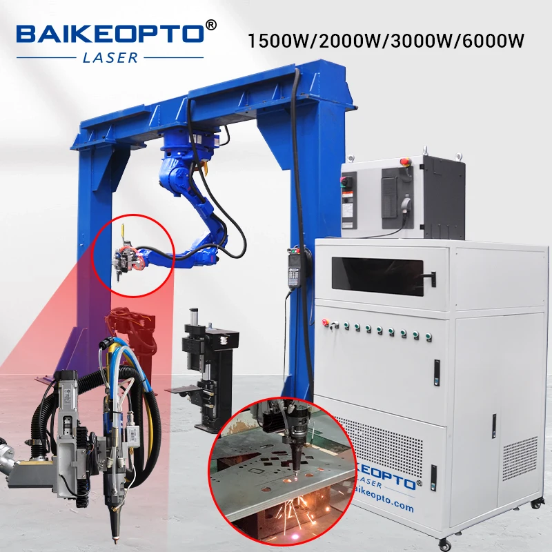 BK-RC1500T Gantry type 3D laser cutting machine  Robot automated cutting