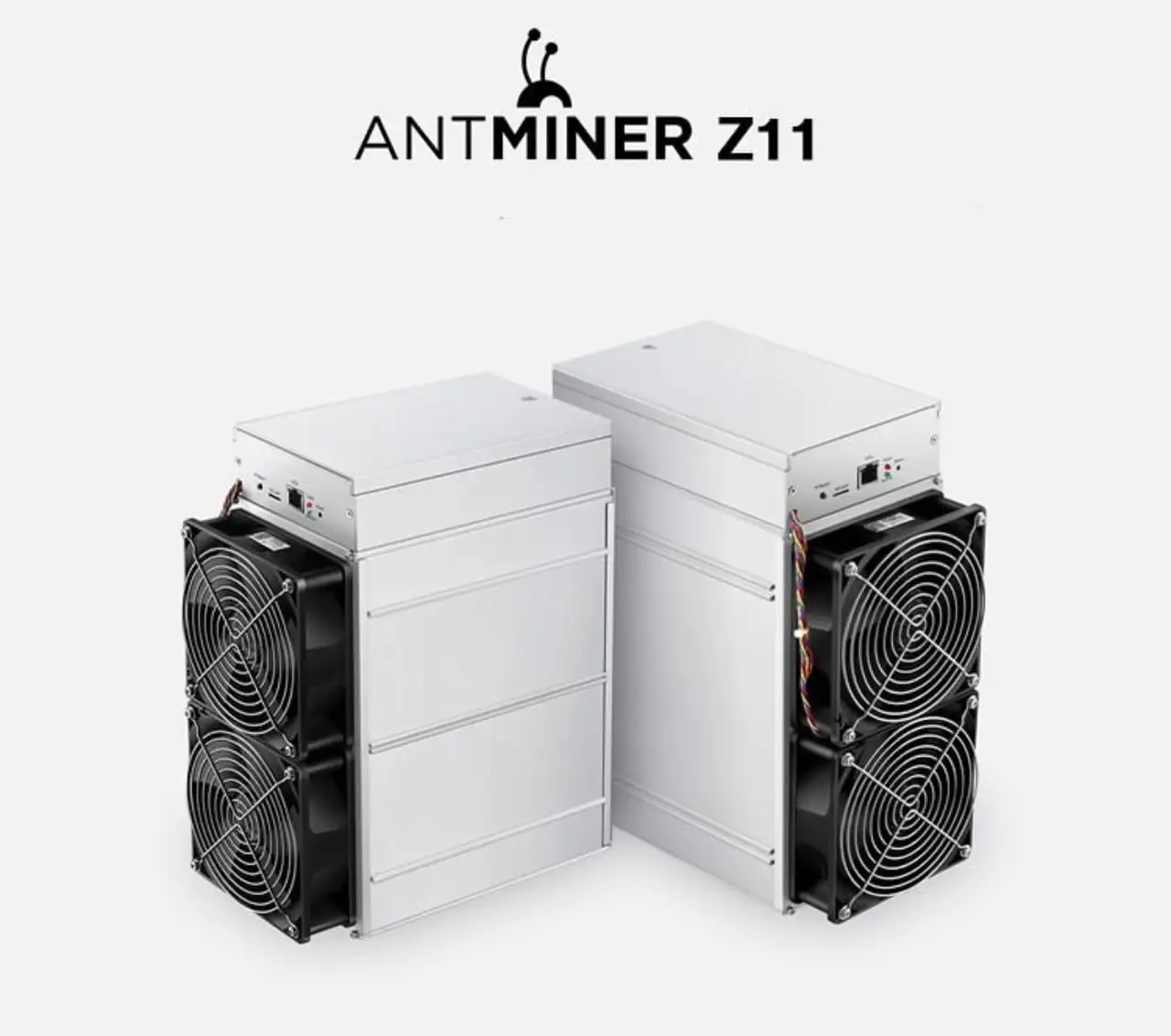 HKD 💥   La mejor oferta, nuevo miner de criptomonedas Bitmain Antminer Z11 con algoritmo Equihash, incluye cable de alimentación