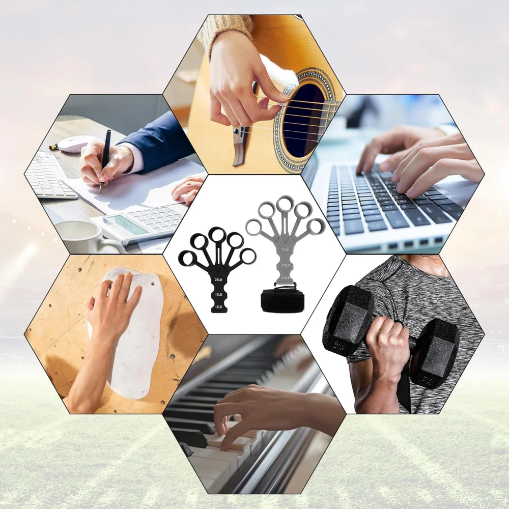 جهاز تدريب اليد، زيادة قوة الإمساك، جهاز تدريب الساعد، جهاز تدريب الأصابع، جهاز تدريب قوة القبضة #6