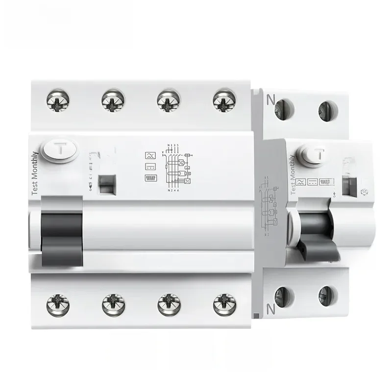 GEYA GYL9 Magnetische B Type RCCB Aardlekschakelaar DC ELCB 2P 4P 40A 63A 30mA 100mA 300mA Type B RCD Lekkage 6KA - afbeelding 2