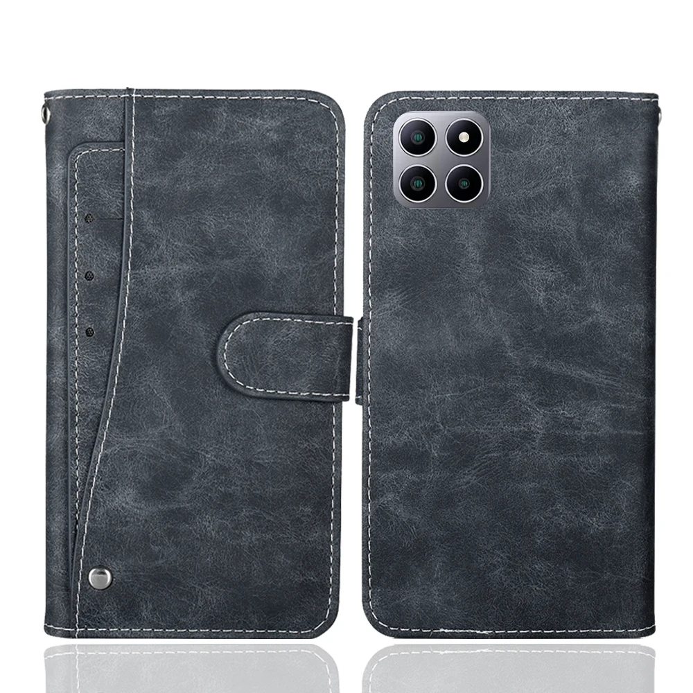 Leather Wallet Boost Mobile Celero 5G+ Case 6.95