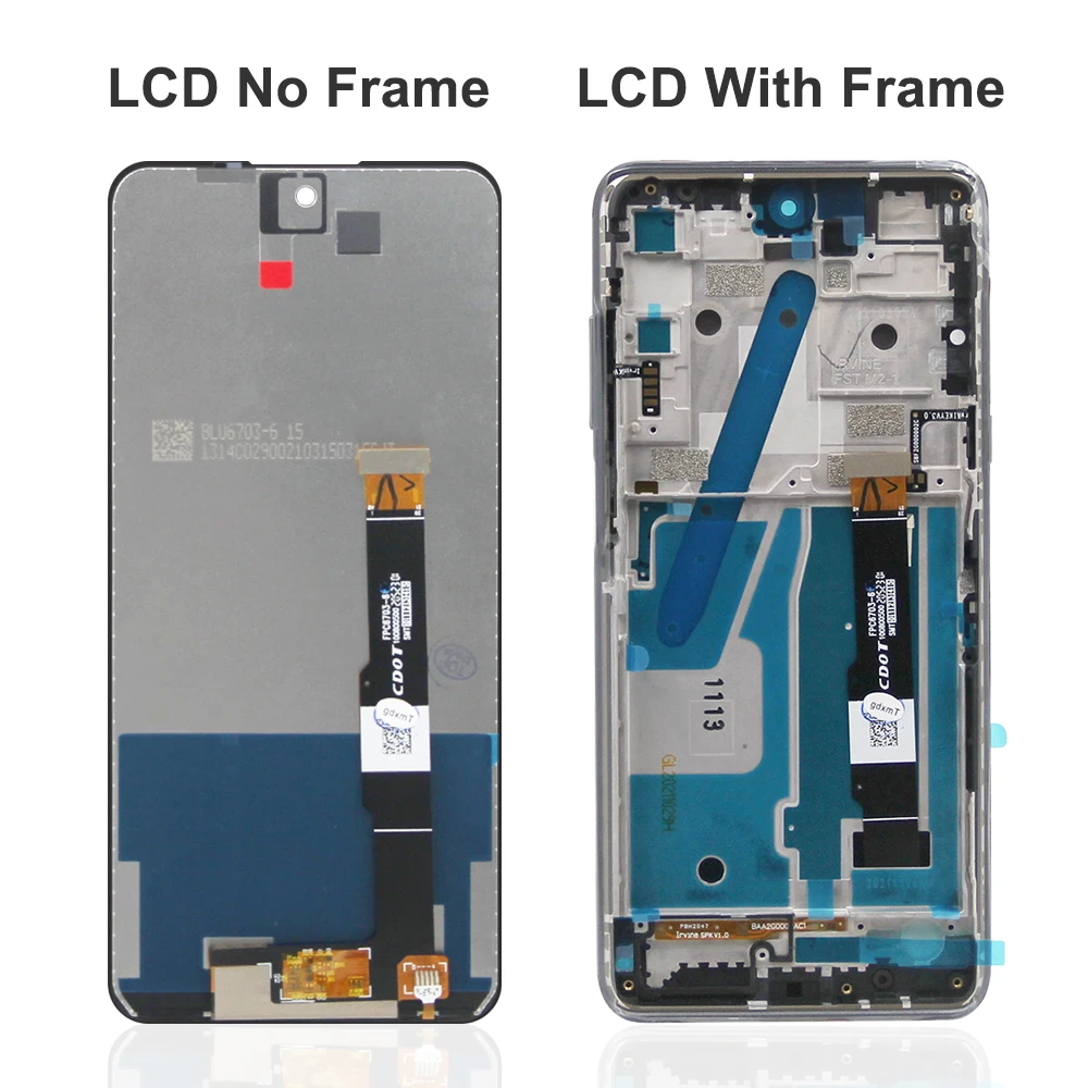 6.67\'\' Original For TCL 20 5G LCD Display Touch Screen Digitizer Assembly Replacement For TCL 20 5G T781 T781K T781H LCD Display