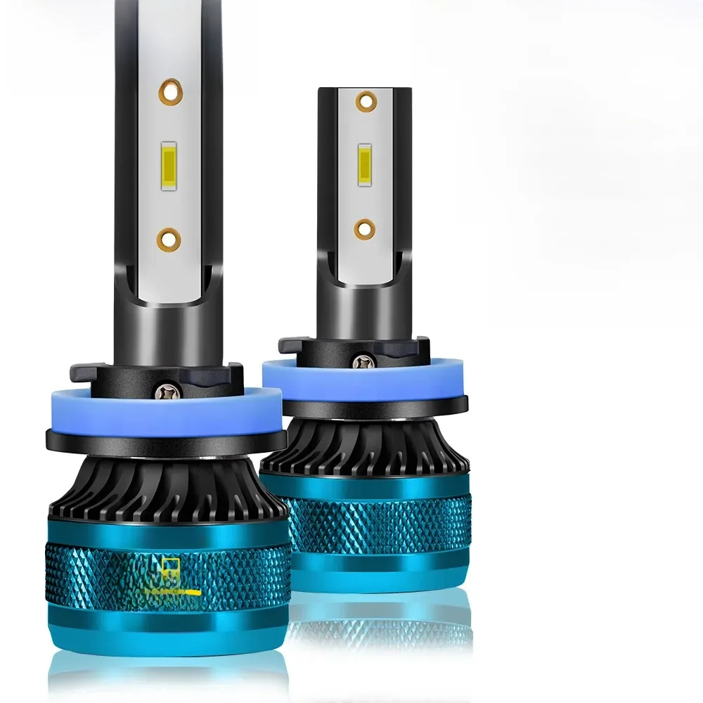 Farol LED Canbus H4 Chip CSP LED H7 H1 H11 H8 H9 9005 9006 HB3 HB4 150W Farol de nevoeiro automático