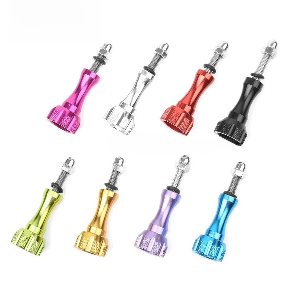 Nakrętka ze stopu aluminium do mocowania śrubą kciuka do GoPro Hero fusion max Xiaomi Yi Lite 4K SJCAM SJ7 H9 Sony do Go Pro osmo Akcesorium — zdjęcie 2