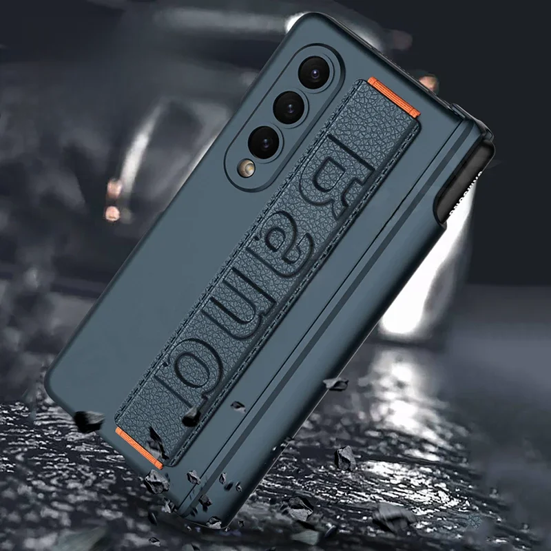 Magnetyczny zawias na nadgarstek do Samsung Galaxy Z Fold 4 Zewnętrzny ochraniacz ekranu Etui na długopis do Galaxy Z Fold 4 3 etui — zdjęcie produktu 7