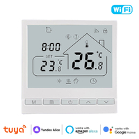 New Tuya WiFi Smart Thermostat Temperature Controller for Electric Floor Heating Water/Gas Boiler Temperature Google Home Alexa