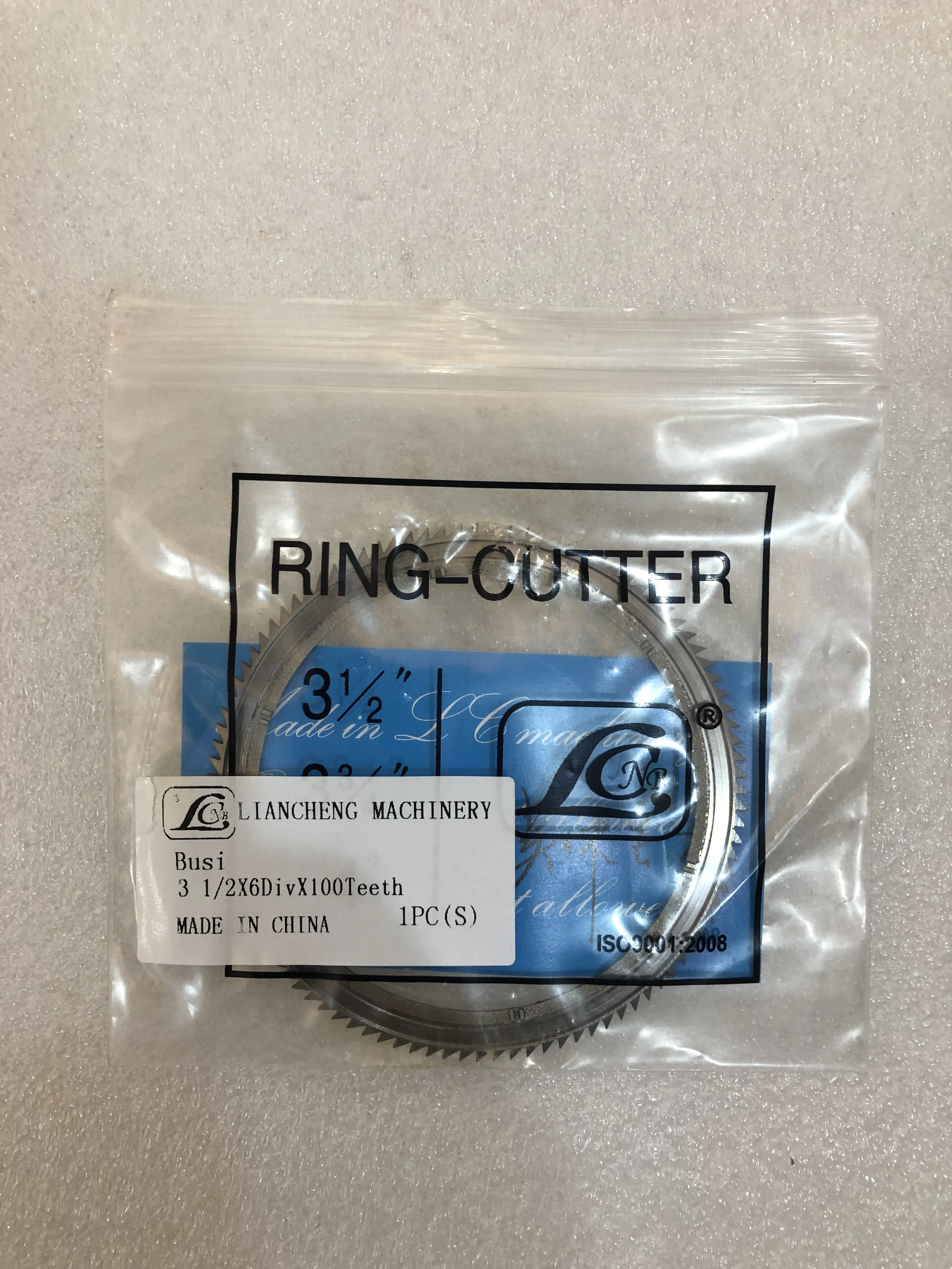 BUSI Socks Machine Use Ring Cutter H100-97005-OA --3.5X6DX100Teeth