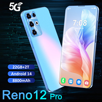 2025 Reno 12 Pro 5G  - 22GB RAM+2TB ROM | Snapdragon 8 Gen2 Flagship | 108MP Pro Camera | Dual SIM Global Version
