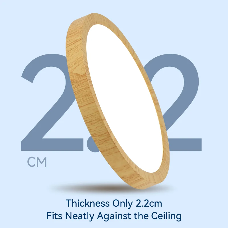 Chuangyang رقيقة جدا جولة Led مصباح السقف تركيبة إضاءة المنزل سطح Led ضوء السقف الحديثة المطبخ الحمام غرفة المعيشة