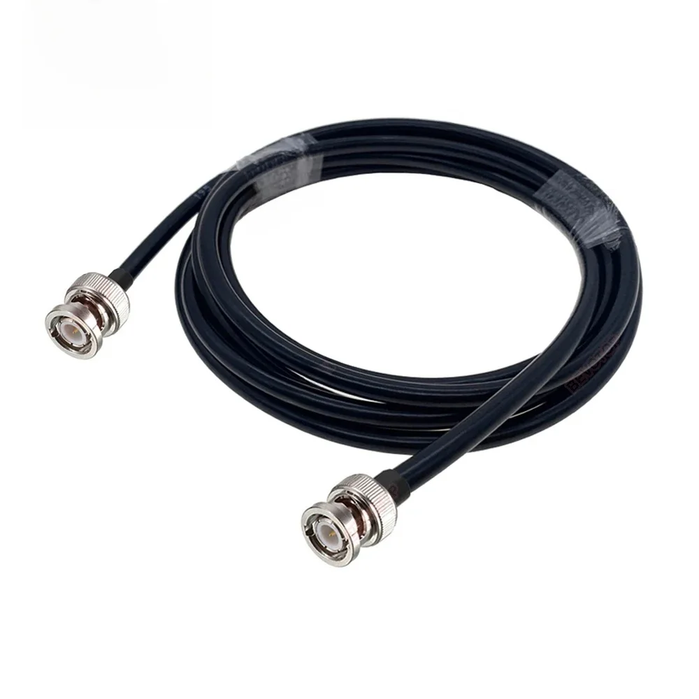 RG223 Koncentryczny kabel BNC męski do BNC męski Kabel RF 50 Ohm Złącze zaciskane Podwójna wtyczka BNC Męski przewód pinowy 0,5M 1M 2M 5M 10M 20M — zdjęcie 2