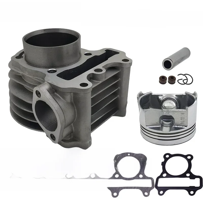 52.4mm średnica otworu cylindra dla Cylinder motocyklowy zestaw do hondy SCV 100 ołowiu SCV100 2002-2010 przestronne 100 SCR100 GCC100 — zdjęcie 2