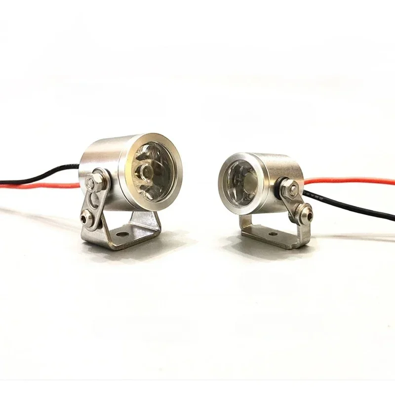 Projecteur LED 1W/3W avec prompt ket, pour voiture 1/10 RC Inoler Traxxas TRtage Defender AXIAL SCX10 III 90046, 1 pièce