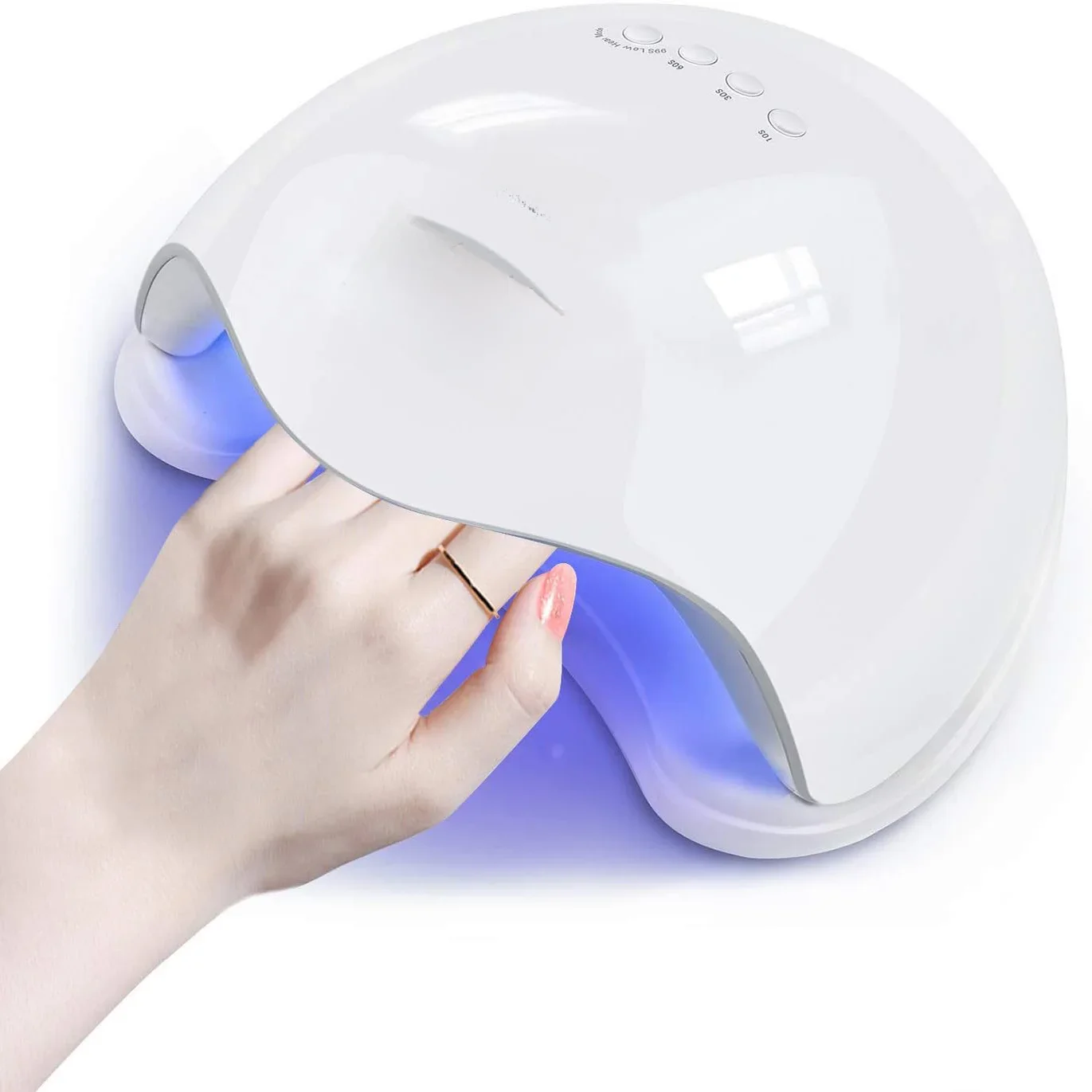 Nageldroger Gel Nagellak Uitharding Led UV-Licht Met 4 Timers Automatische Sensor Lcd-Display Professionele Nail Art Tools Accessorie - afbeelding 2