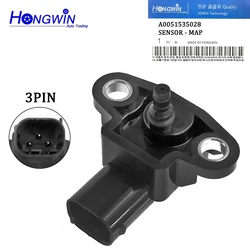 Genuine No.: A0051535028 A0230A0021 Pressure Sensor MAP For Mercedes Benz 200 C230 C280 C300 C350