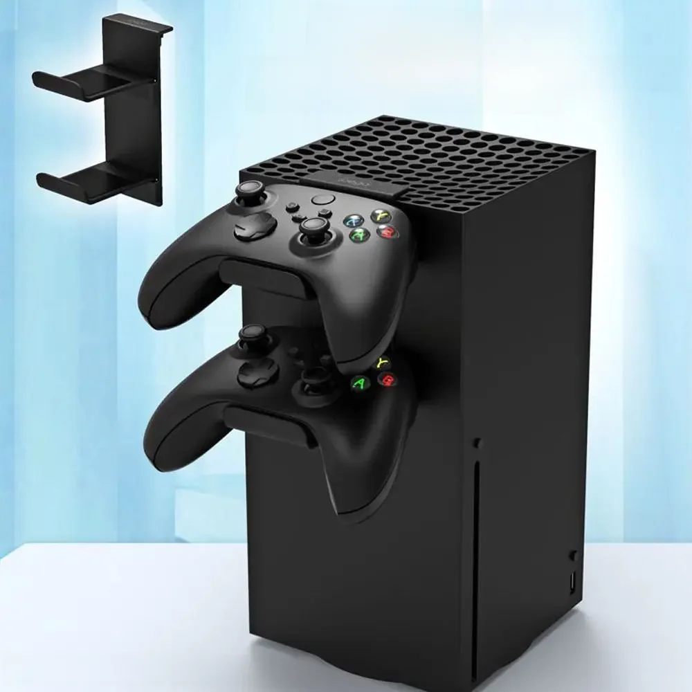Support mural de téléphone pour sauna, support de rangement pour PS5, hôte Xbox Series X, crochet pour casque, console, accessoires de manette de jeu