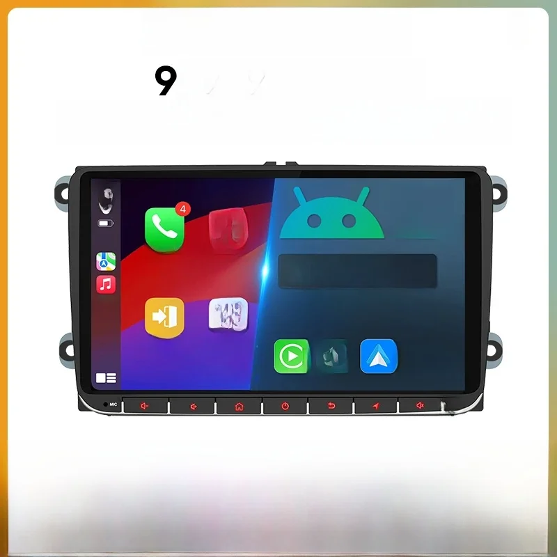 Junsun 9 "Android 13 Autoradio voor VW POLO GOLF Skoda PASSAT JETTA TIGUAN TOURAN Stereo GPS Multimedia Speler CarPlay 4G FM SWC - afbeelding 2