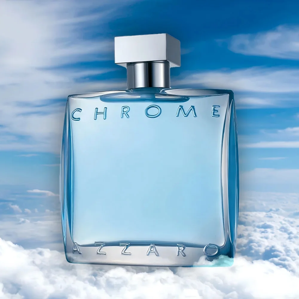 Chrome Azzaro for Men | Citrus Aromatic Fragrance Eau De Parfum 3.4oz
