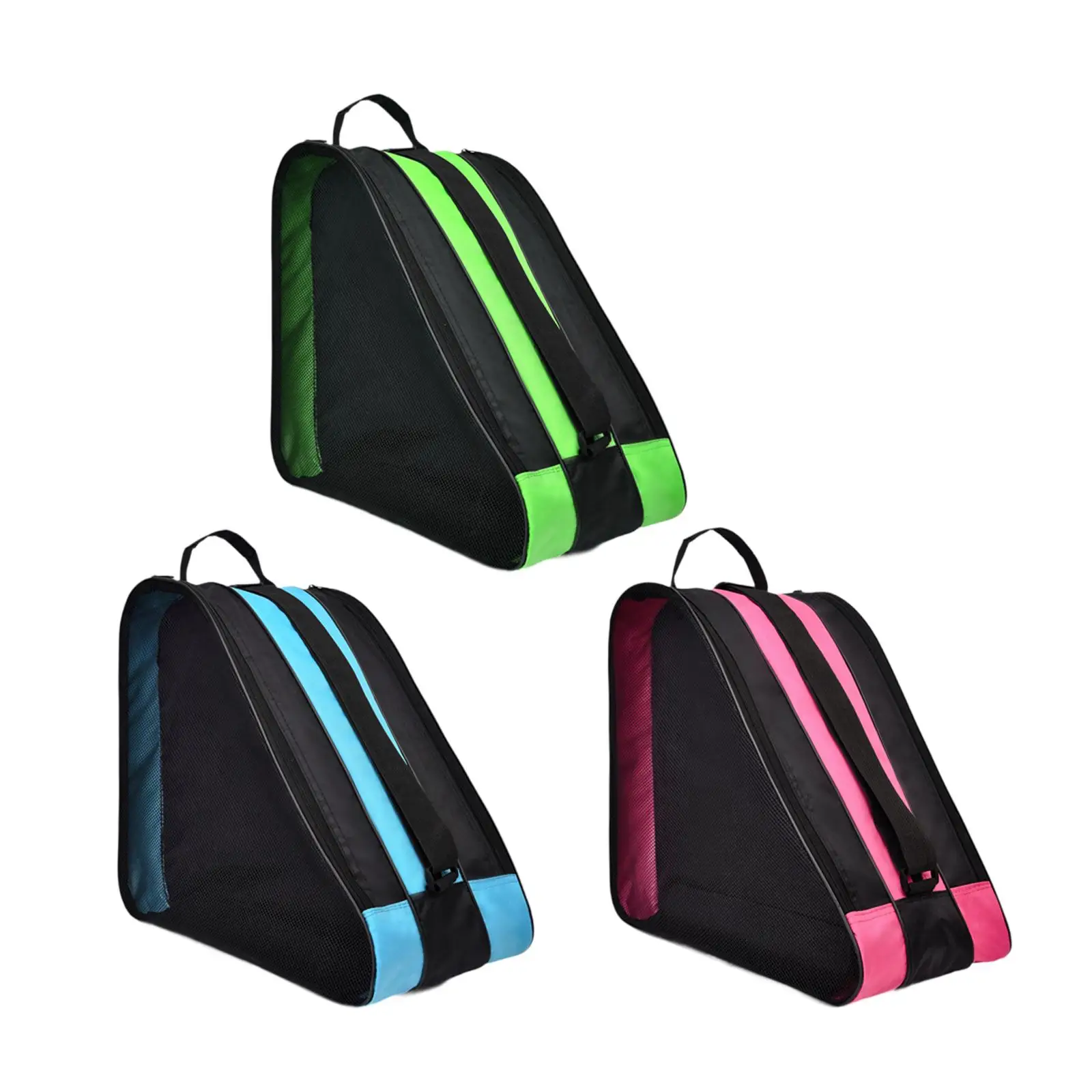Portable Roller Skates Bag Ice Skating Bag Large Capacity Breathable Kids Inline Skates Bag Skates Storage Bag Skating Shoes Bag