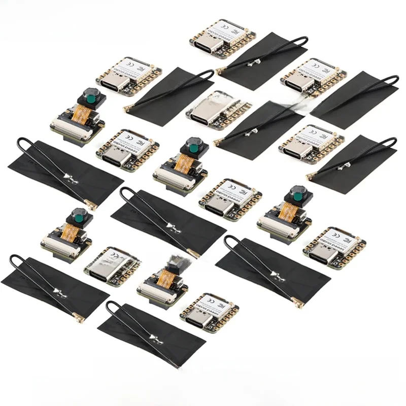10 pièces/1 pièce Seeeduino ESP32S3 Sense Seeed Studio XIAO 2.4G Carte de développement ESP32-S3 Module caméra WiFi sans fil BLE pour Arduino