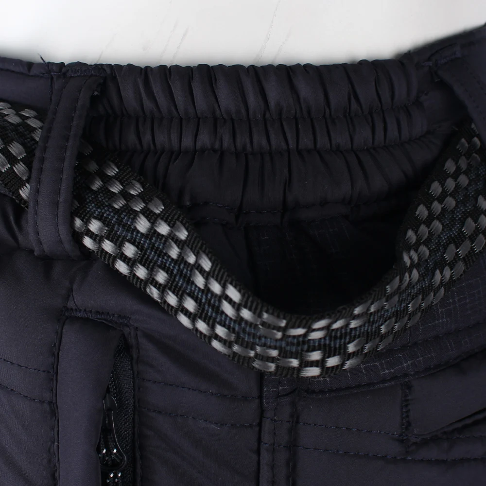 JCworld-بنطلون مبطن خفيف دافئ للرجال ، حجم كبير ، ملابس يومية ، أساسي ، شتاء