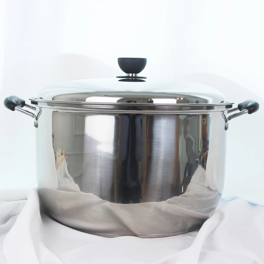 Kitchen Art Stainless Large Pot Steamer Laundry Pots 32cm