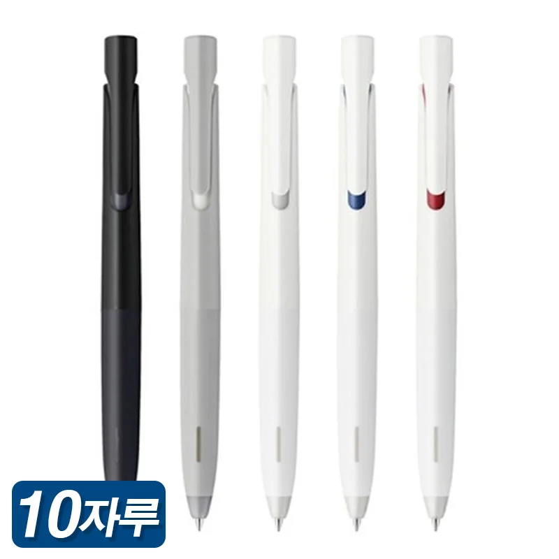 Zebra Blen Ballpoint Pen solid 1 hit 10 sacks BAS88 0.5 BA88 0.7mm knock color pen ZEBRA Blen ballpen single color knock style 10EA