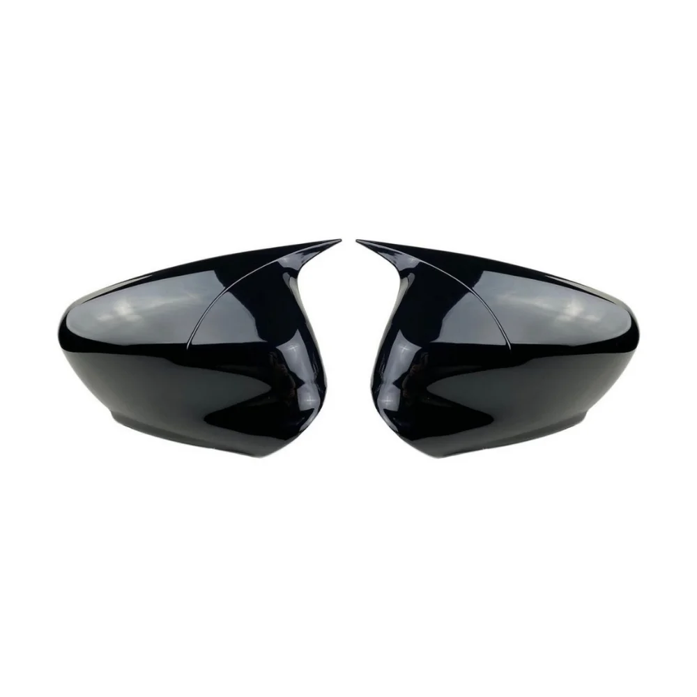 For Opel Corsa C 2000-2006 Bat Style Mirror Cover Car Accessories Rearview Mirror Cover 2 Pieces Cover Shields