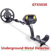 Professional Underground Metal Detector GTX5030 Depth Waterproof SearchCoil High Sensitivity Treasure Hunter Gold Detecting Tool