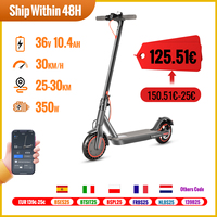 N7PRO 350W Adult Electric Scooter 36V 10.4Ah Escooter Kick Scooter Support APP Lightweight Long Range 30km Scooter EU Warehouse