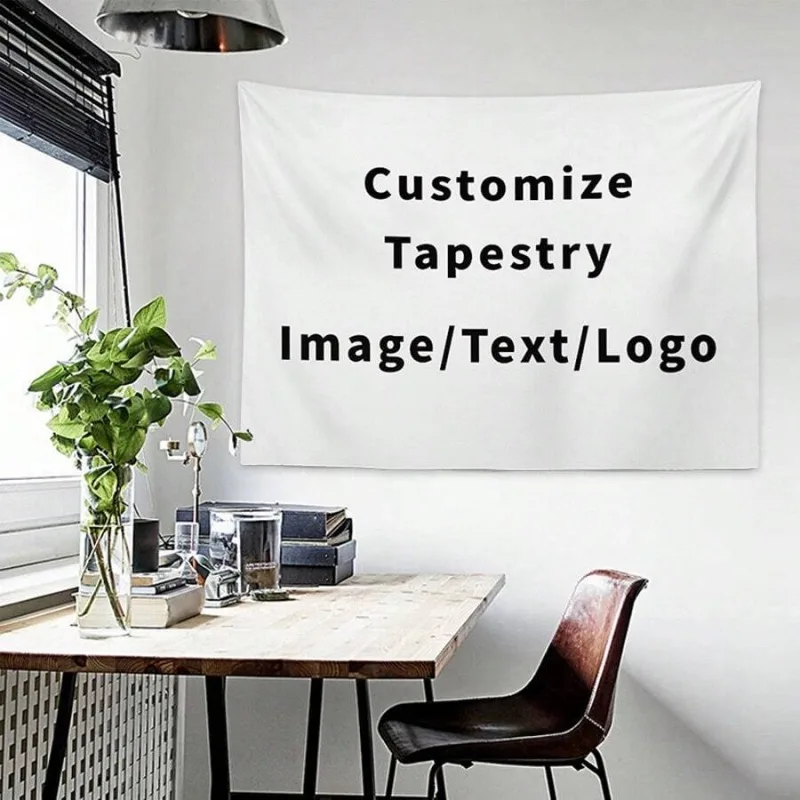 1 Personalized Photo/Portrait Tapestry - Picture Wall Hanging, Perfect for Home Decor and Party Banners