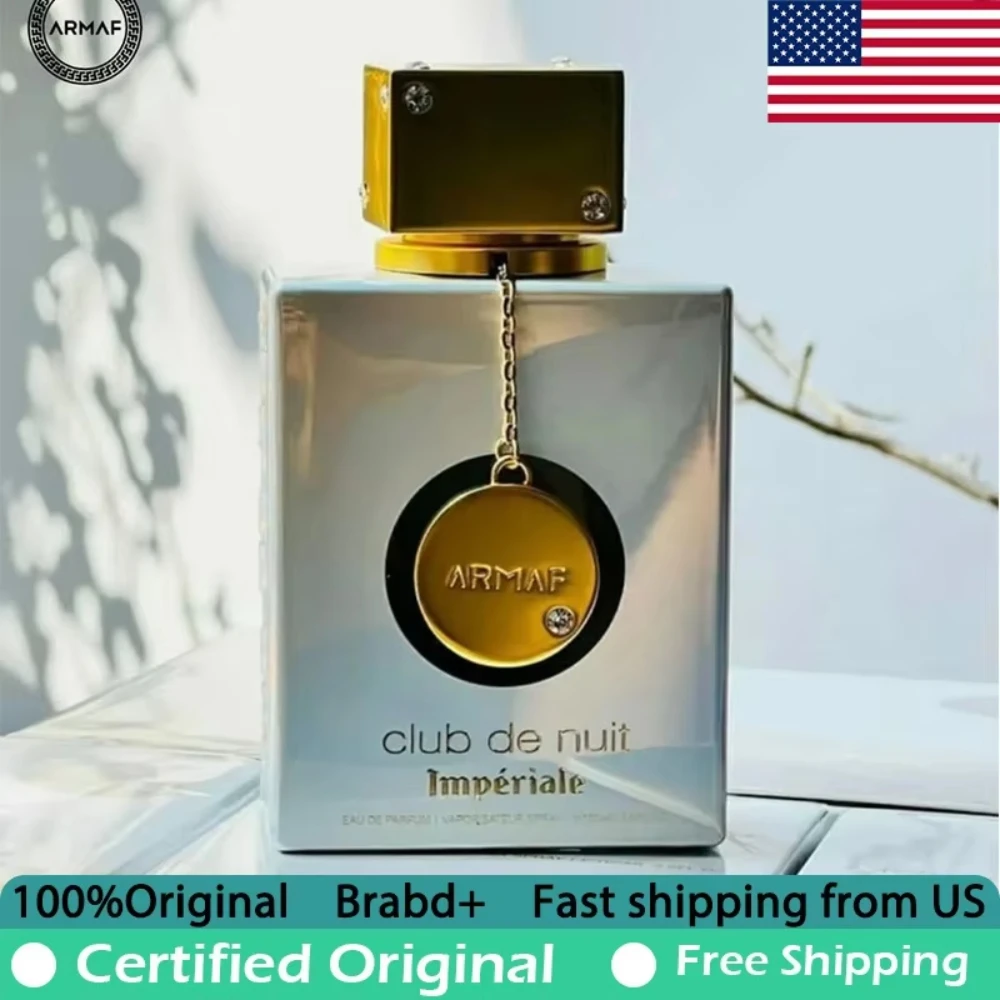 

Club de Nuit White Imperiale Eau de Parfum 3.6 Oz - Premium Arabian Long-Lasting Oriental Gourmand Pheromone Perfume for Men