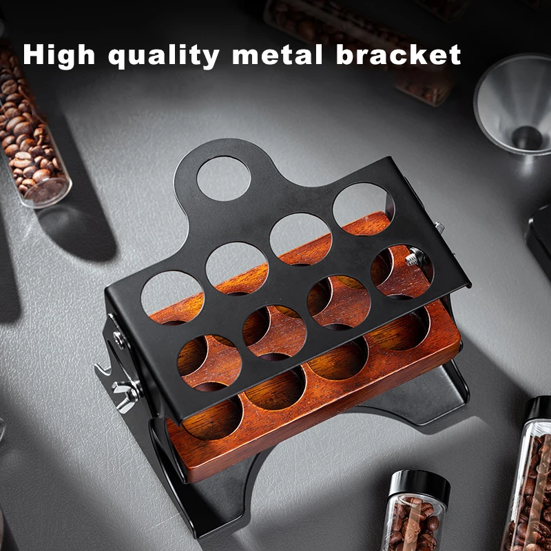 22G Coffee Beans Storage Container Display Rack Tea Tube Bottle Glass Espresso Coffee Accessories Tool Barista Coffeware Sets view 2