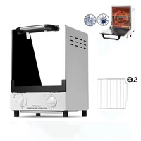 Commercial Vertical Dental Sterilizer for Dental Instruments & Surgical Tools - High-Temperature, Single-Door, Infrared Type