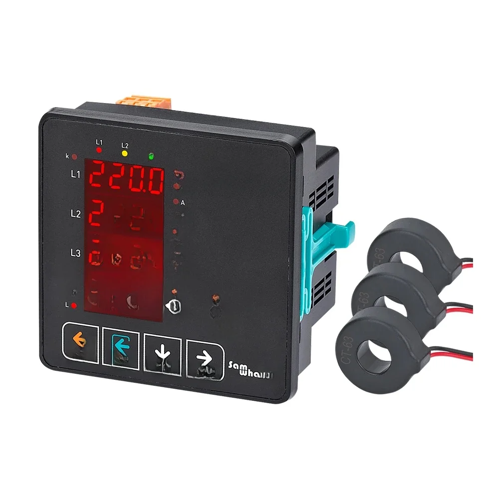 Analizator energii Samwha-Dsp TPM-01-XXD Multimetr 3P&4W — zdjęcie 2