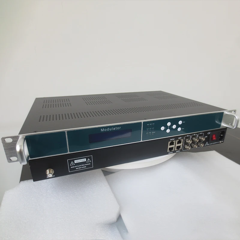 

IP To 16 Carries QAM DVB-C Frequenices ISDB-T DVB-T ISDB-TB Digital RF CATV Modulator For DTV DVB Headend ISDBT System