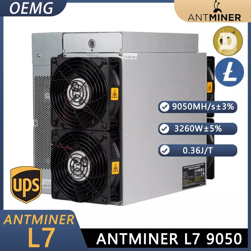 

ST Antminer L7 9050M, Крипто-Майнер с биткоином Asic, в наличии