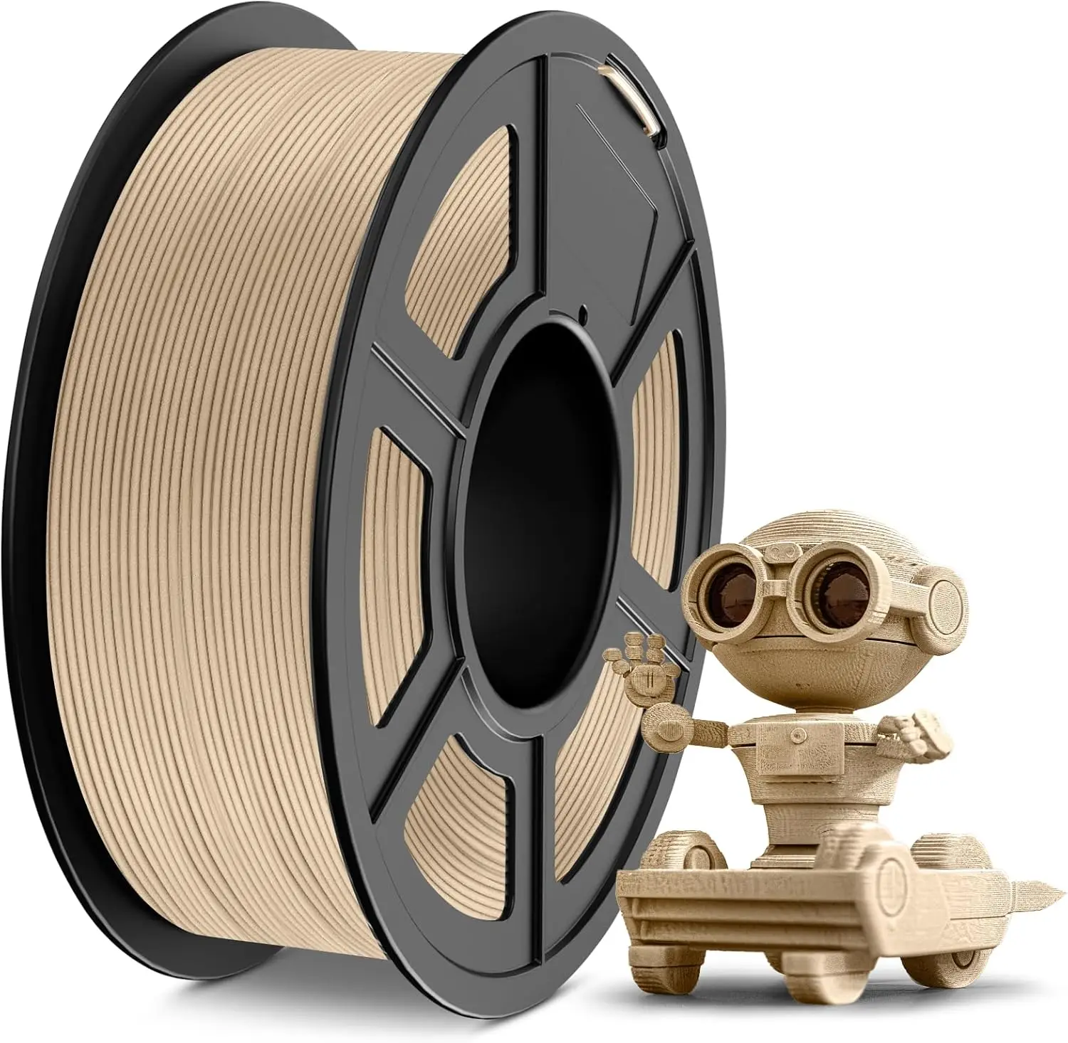 

Wood 3D Printer Filament,Wood PLA Filament,PLA Filament 1.75mm High Precision,High Toughness,3D Filament,pla Wood 250g/500g