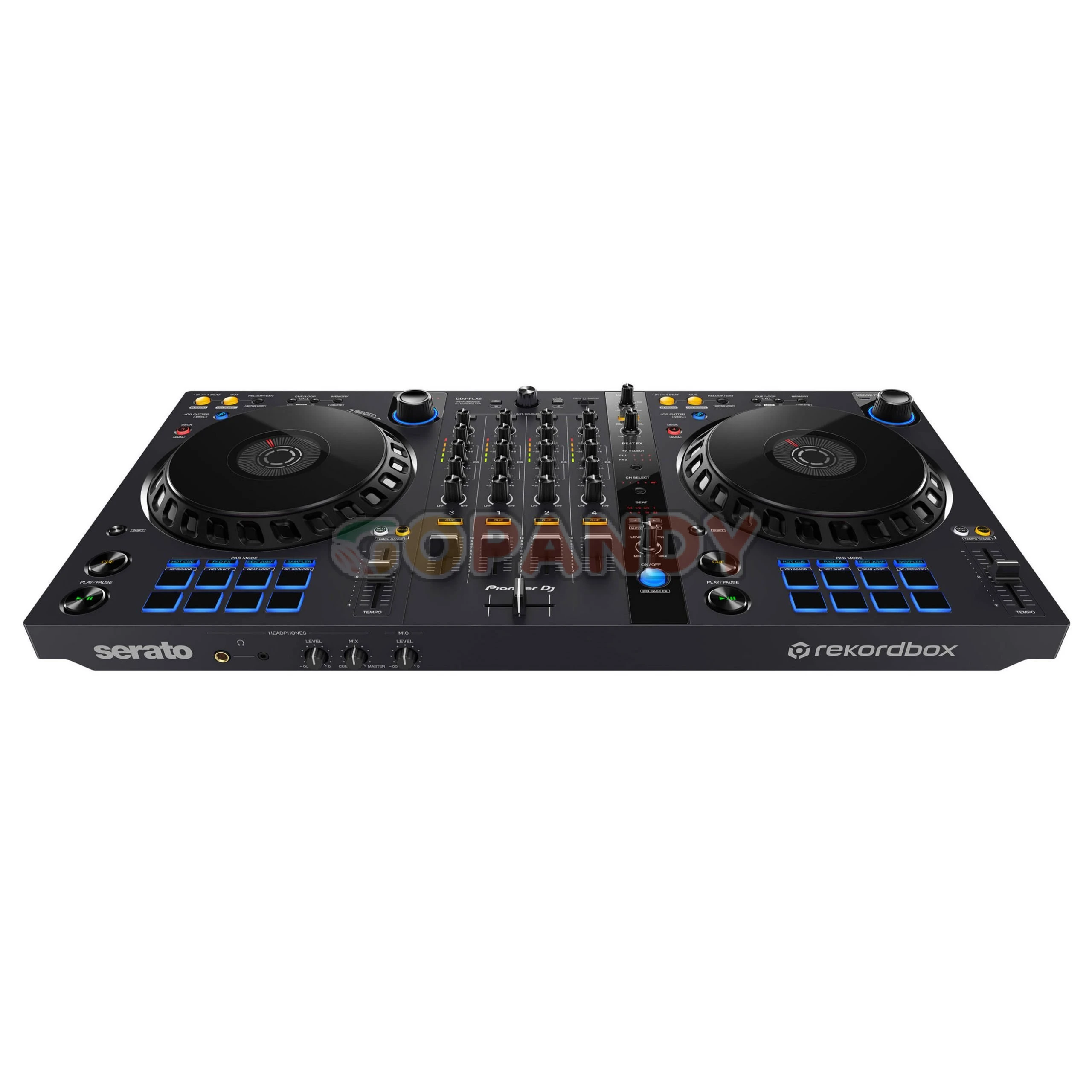 NEWLY NEW Pioneer-DDJ Controller in stock, DDJ-FLX6, 4 channels, Rekordbox SeratoDJ