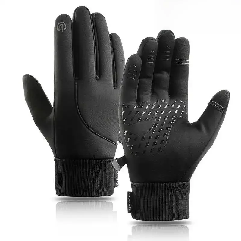 AliExpress Waterproof Cycling Gloves Winter Touch Screen Bicycle Gloves Outdoor Scooter Windproof Riding