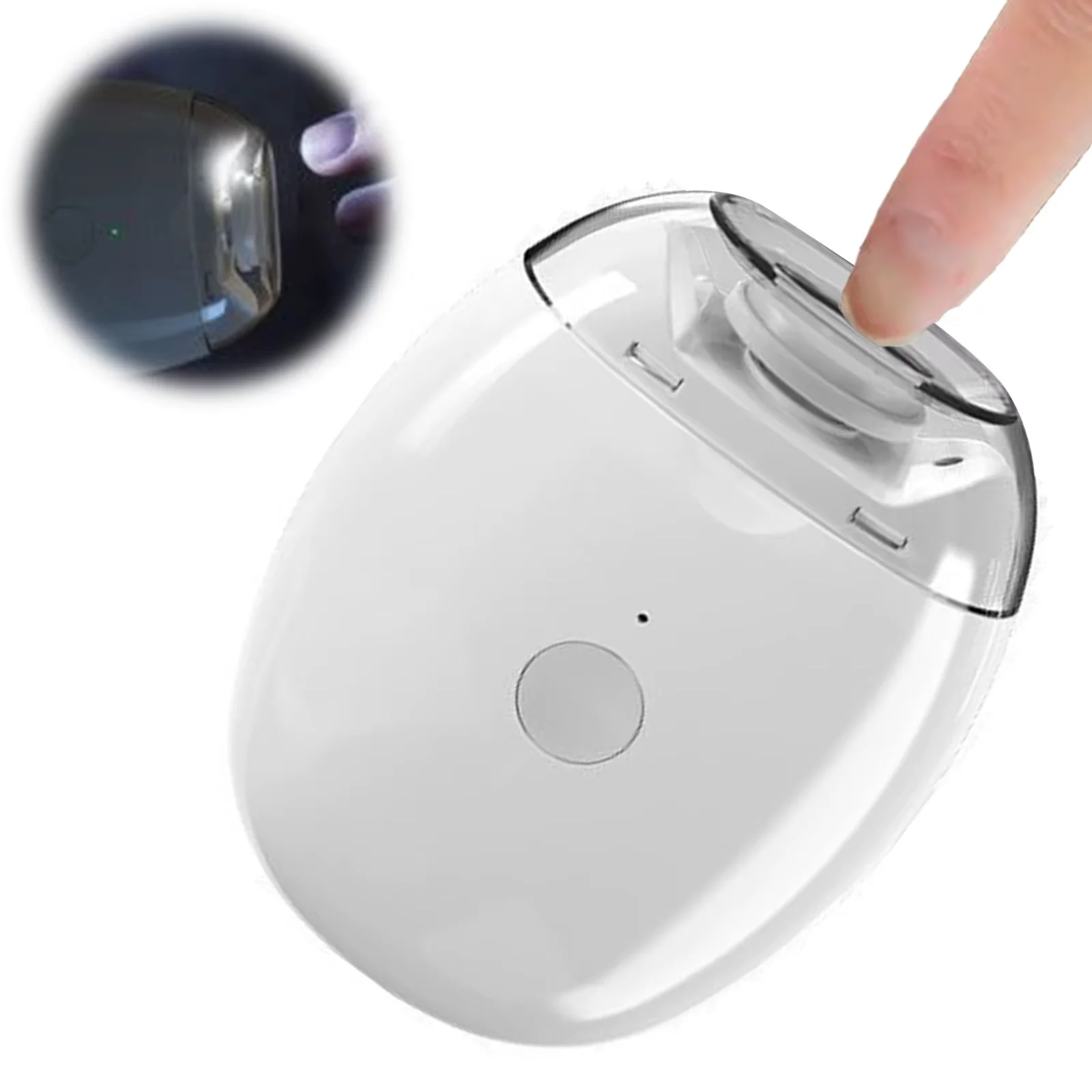 2 IN 1 Electric Nail Clipper Cutter With LED Light Automatic Nail Grinder Trimmer For Baby Adult Manicure Tools Nail Care Tools  New Arrival Fast Shipping UK