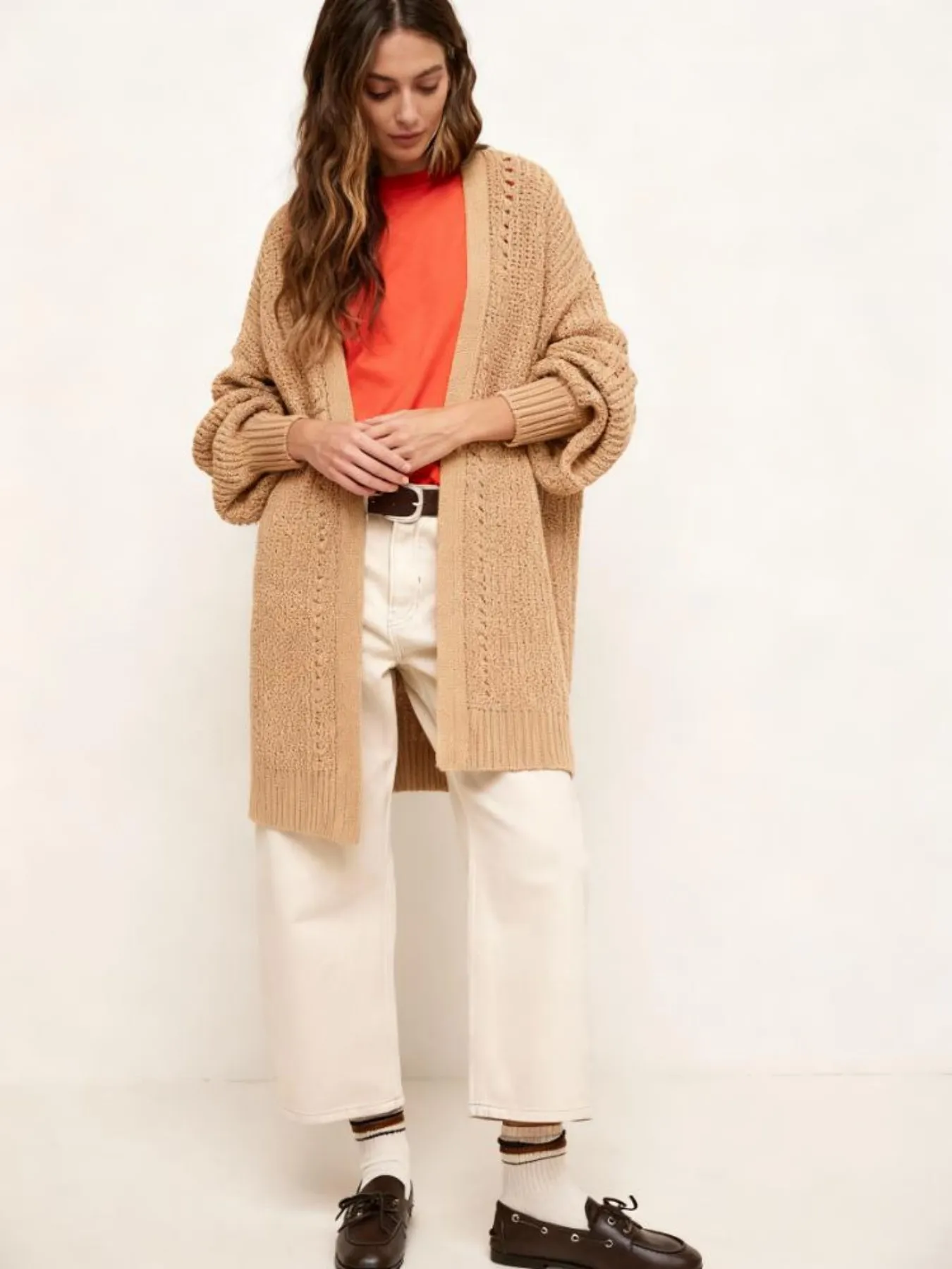 

A huge and thick nightingale knitted cardigan