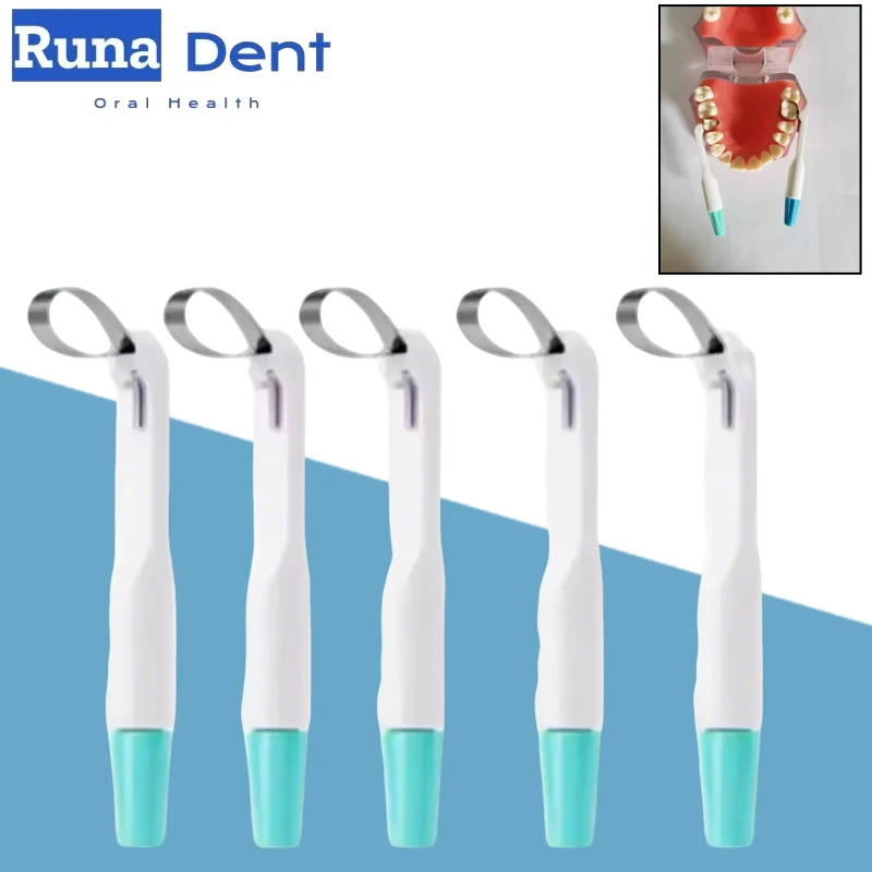 

5pcs Dental Sectional Matrix Bands 4.5mm 6mm Stainless Steel Preformed Forming Sheets for Children Adult Dentists