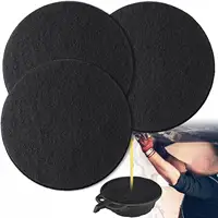 Almohadillas antisalpicaduras de drenaje de aceite, estera de cambio de aceite antisalpicaduras para garaje, estera de drenaje de transmisión de cambio de aceite de coche automotriz, 2/3/5 Uds.