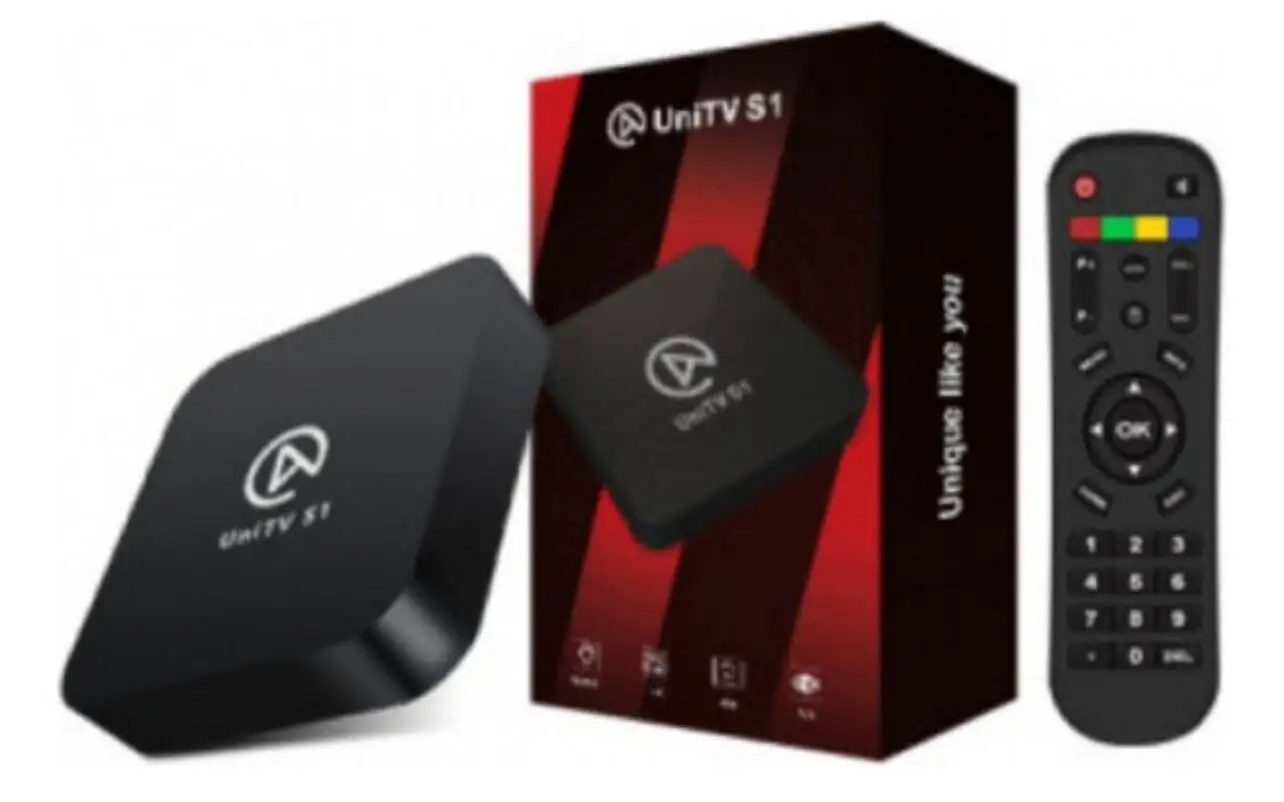 TvBox Unitv S1 Ultra HD wi-fi Receiver ، 8GB ، 1GB RAM