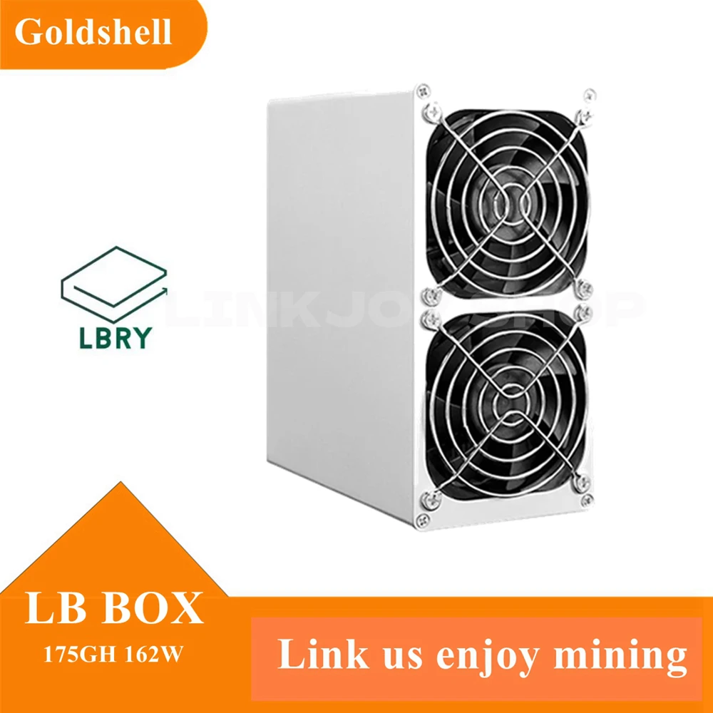 من جهة ثانية Goldshell KD-BOX 1600GH/S (مع psu) صندوق و KDA آلة استخراج المعادن منخفضة الضوضاء صغيرة وبسيطة المنزل التعدين المنزل riting