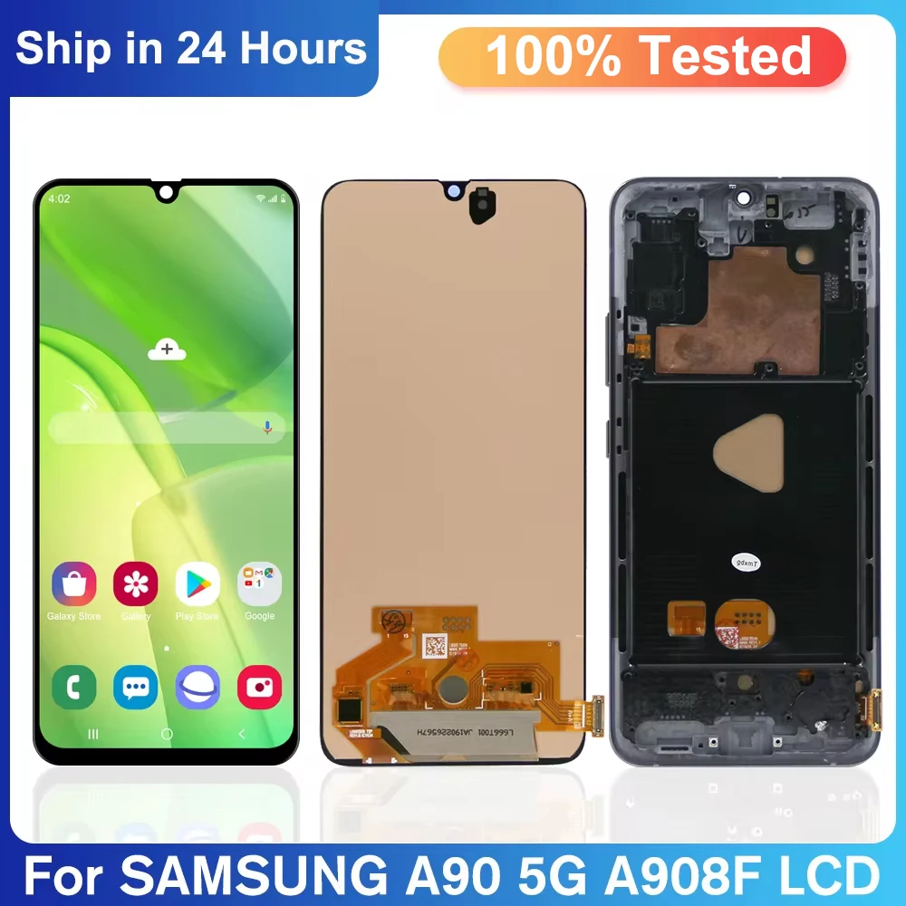 100% TESTED  For LCD & Touch Screen Blackview A90  Digitizer With Frame Display Module Replace Parts