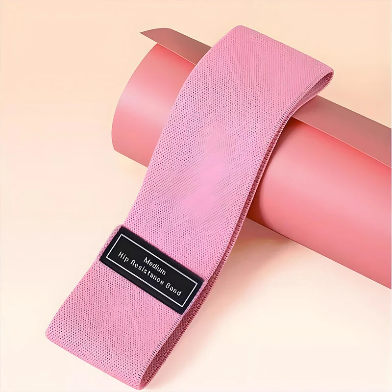 

Приятная для кожи лента для подтяжки ягодиц, конструкция из полиэстера + латексной нити, высокоэластичная и недеформируемая, подходит для йоги, фитнеса