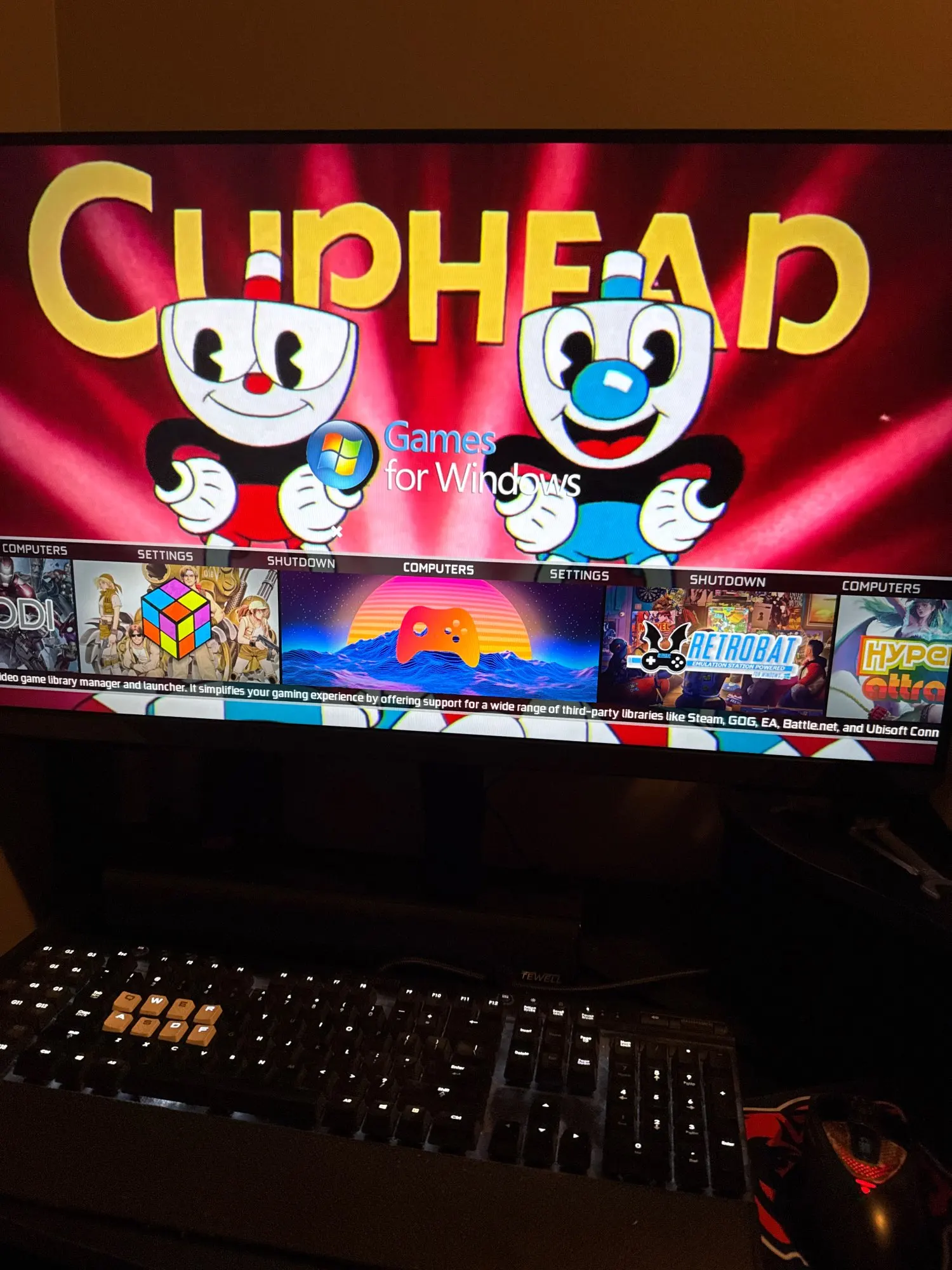 HDD para juegos de 12TB en uso